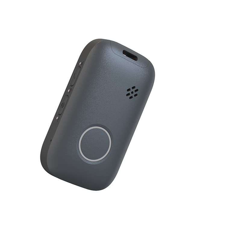 Zinnovator Zinmobile mobiele persoonsalarmering voorkant met knoppen aan zijkant