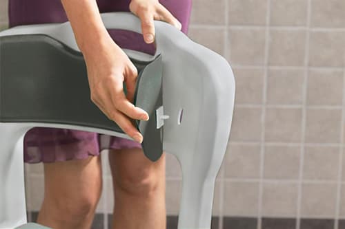 Rugbekleding Etac Swift (grijs)