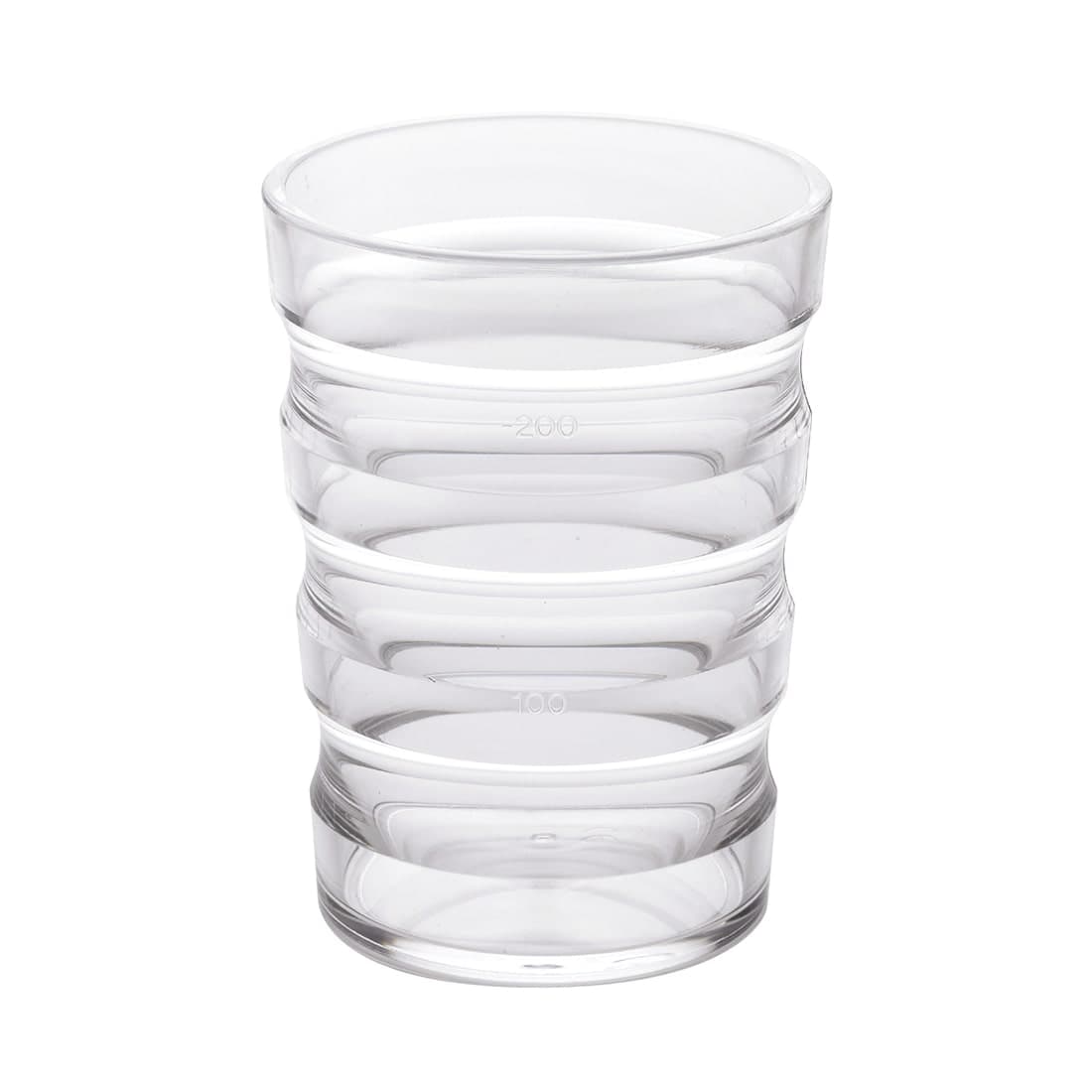 Ribbelbeker Sure Grip transparant