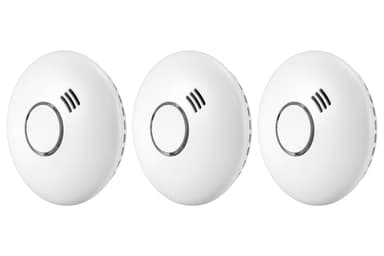 Draadloos koppelbare rookmelders (set van 3 stuks)