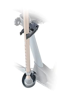 Stokhouder voor rollator Topro Troja 5G & Olympos ATR grijs