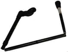 Wandelstok opvouwbaar met anatomisch handvat