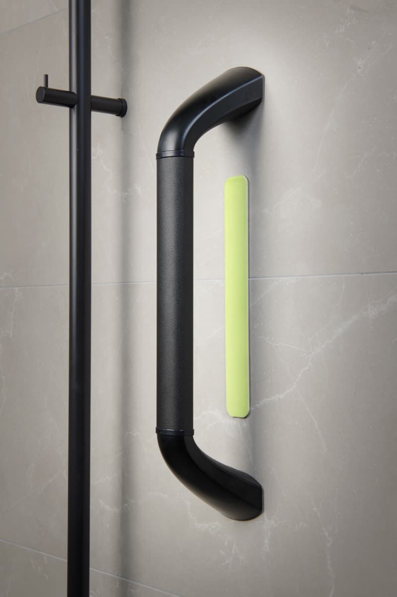 Glow in the dark secustrip t.b.v wandbeugel