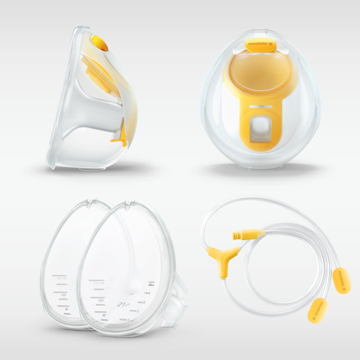 medela hands-free collection cups inhoud verpakking