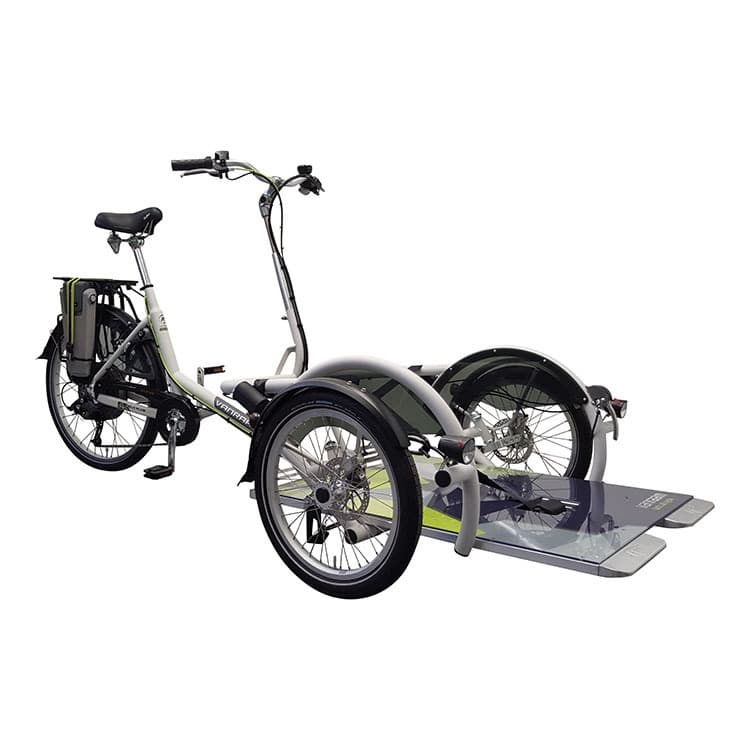 Van Raam Velo Plus rolstoelfiets met oprijplaat
