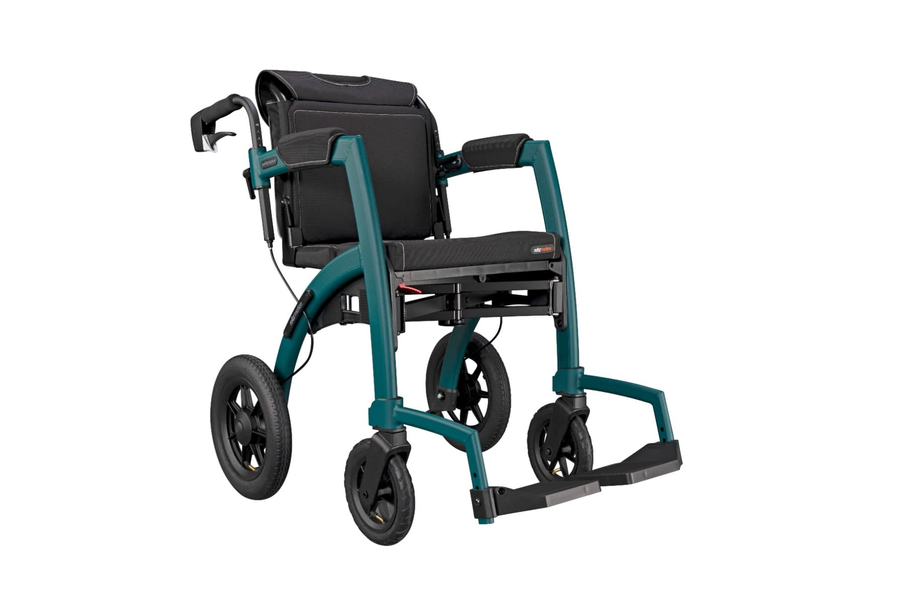 rollz motion performance rollator en rolstoel in 1 rolstoel