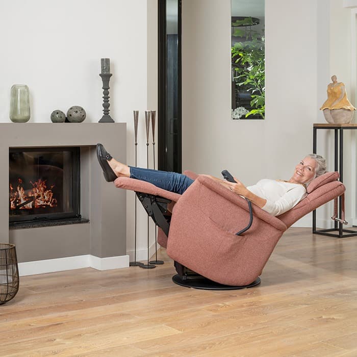 Wellco Fitform 633 Wellness sta-opstoel sfeerbeeld ruststand