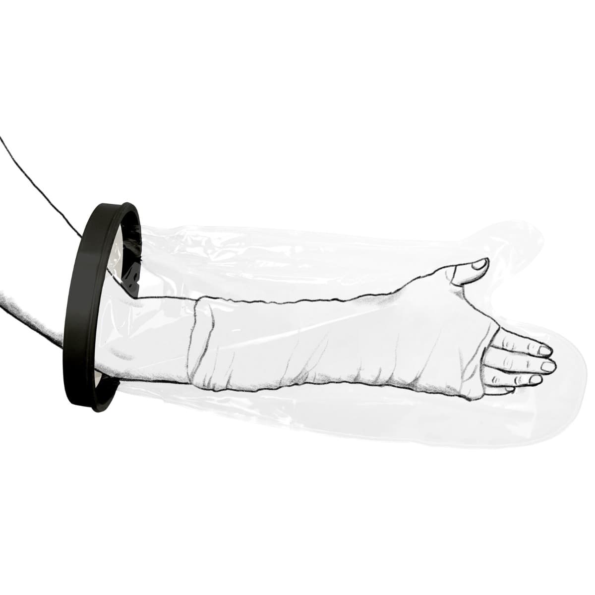 Vitility douchehoes arm half voor volwassenen