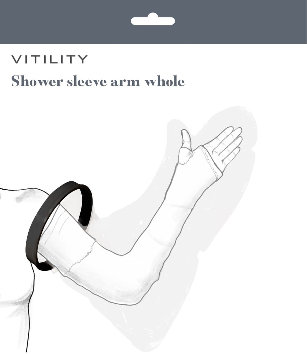 Douchehoes hele arm volwassene verpakking