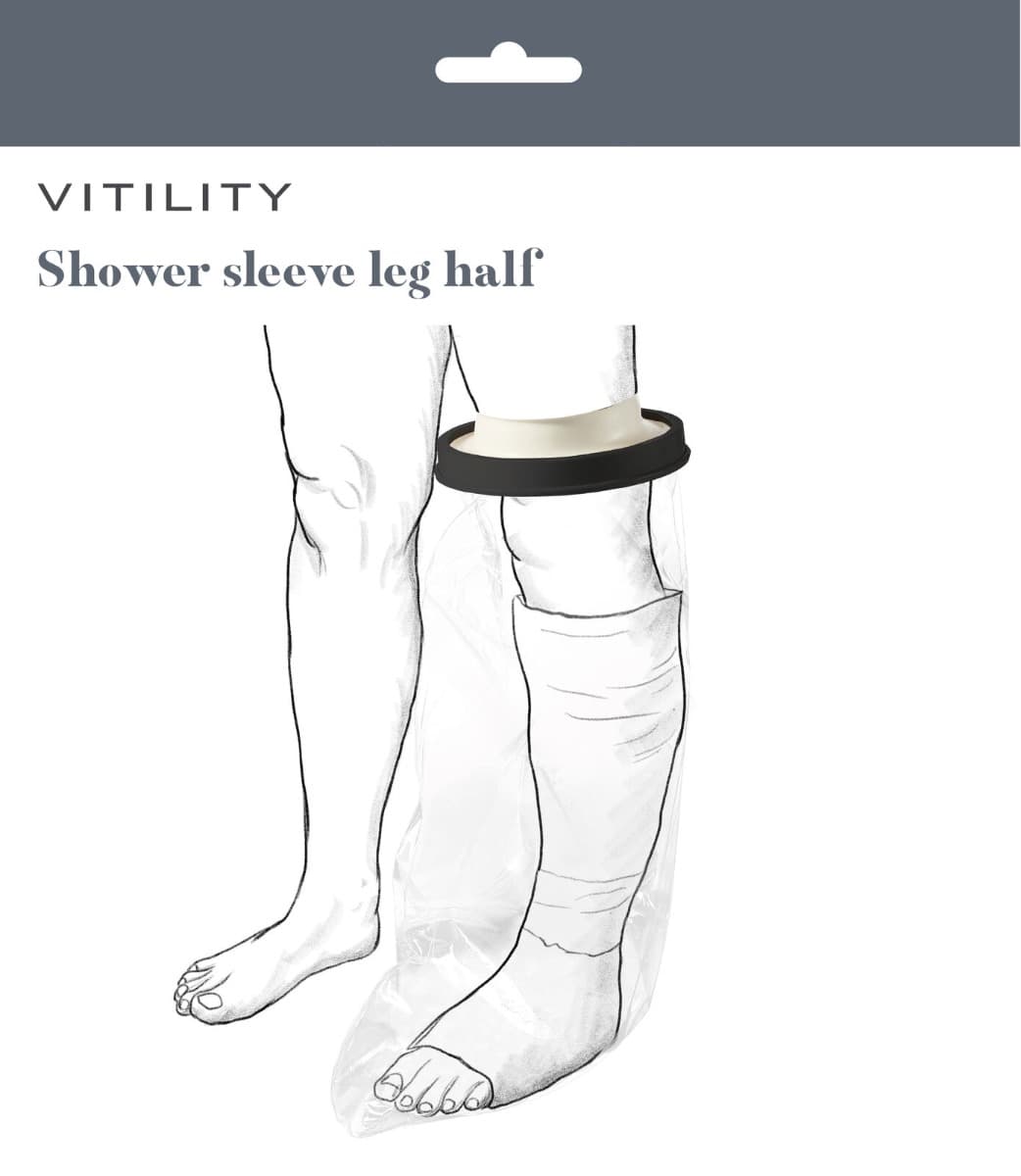 douchehoes onderbeen verpakking