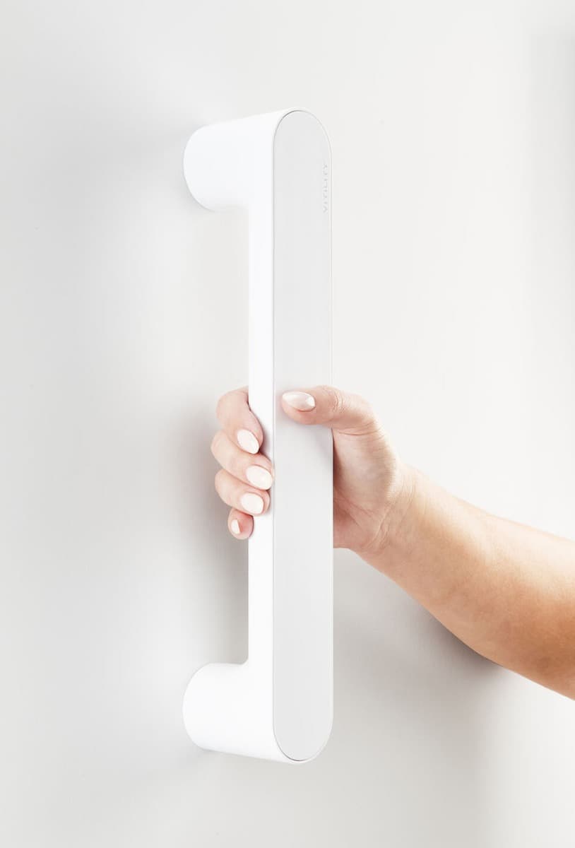 Vitility wandbeugel - wit aan de muur