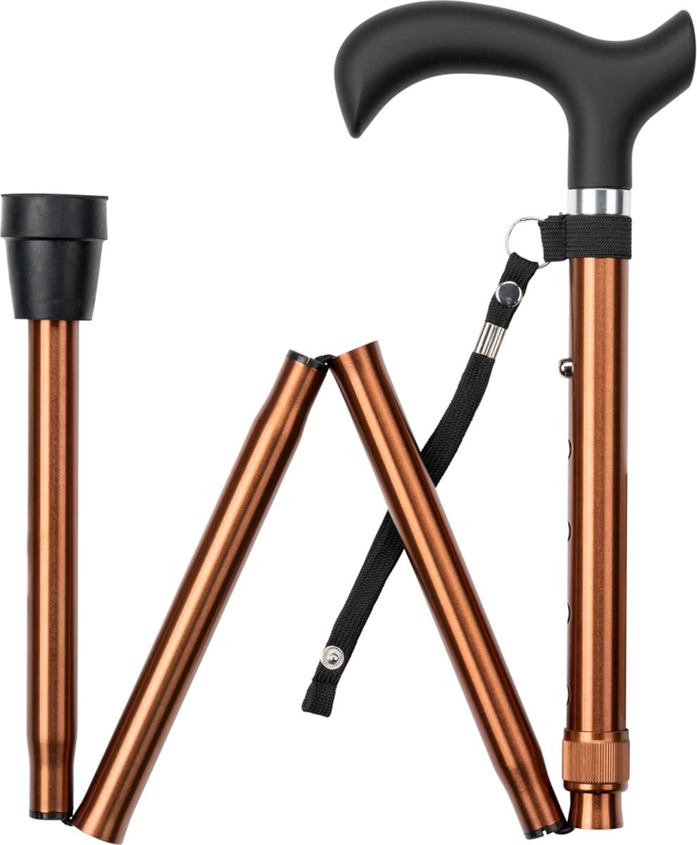 MultiMotion wandelstok opvouwbaar brons