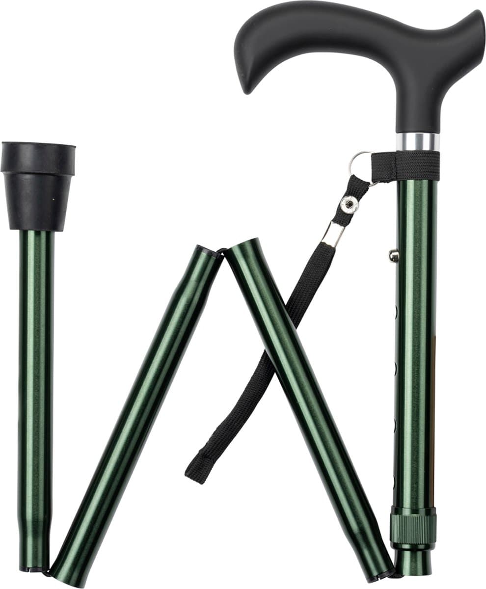 MultiMotion wandelstok opvouwbaar groen
