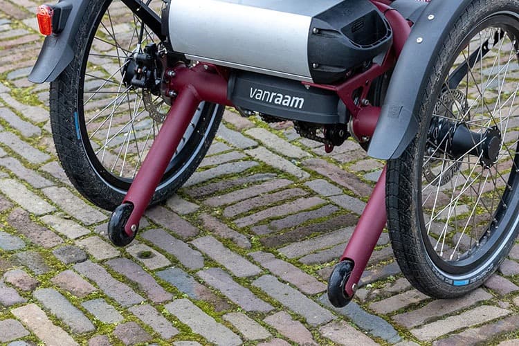 Van Raam Driewielfiets Easy Rider Compact detail anti kiepwielen