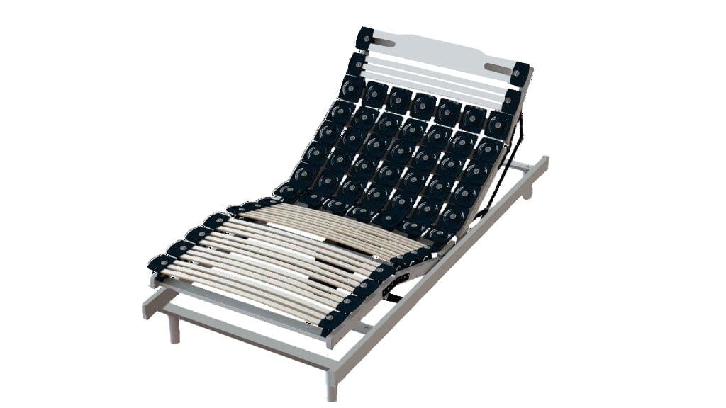 Lattenbodem ComfortFlex Plus Schotelbodem elektrisch verstelbaar