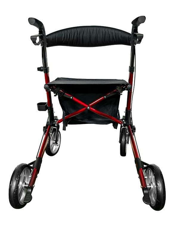Dyna Adagio rollator rood achterkant