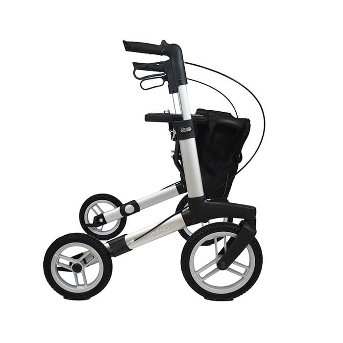 Gemino 60 ATR outdoor rollator zijkant