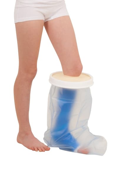 Gipshoes onderbeen voor kinderen