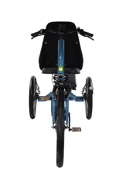 Huka Cortes driewielfiets blauw vooraanzicht