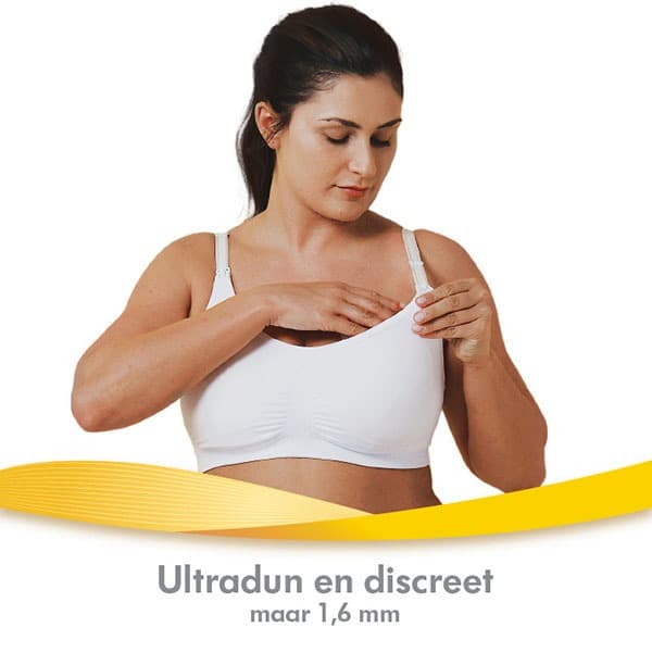 Medela ademende zoogcompressen wegwerp 30 stuks ultra dun en discreet