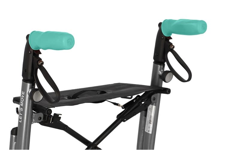 MyRollerSleeve gelpad en hoes voor rollator handvat turquoise