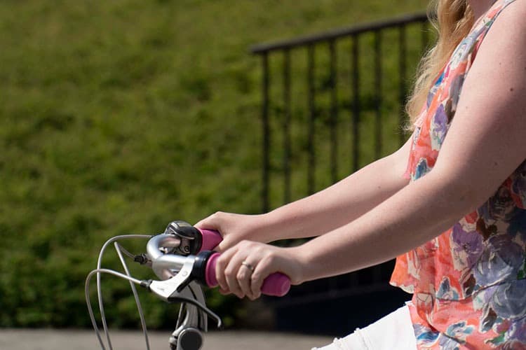 MyVeloGrip handvatten met gelpads voor de fiets sfeerbeeld