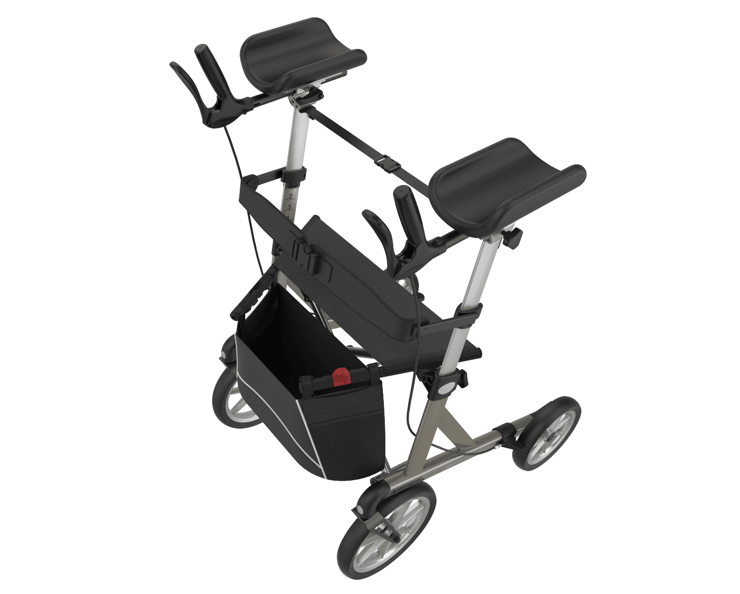 Navigator Air rollator met draaibare armschalen