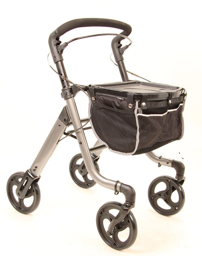 Premis Alino hybride rollator titanium