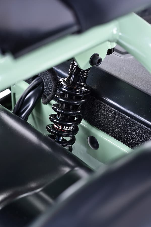 scoozy s800 scootmobiel vering