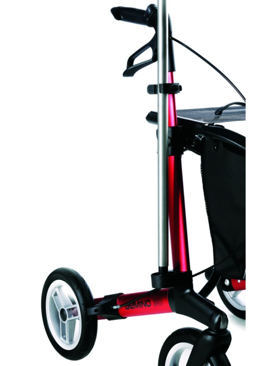 Gemino stokhouder - zijkant aan rollator