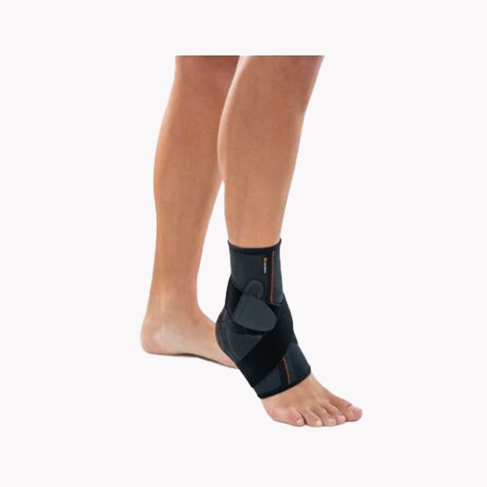 Orliman Therago enkelbrace voorkant en zijkant