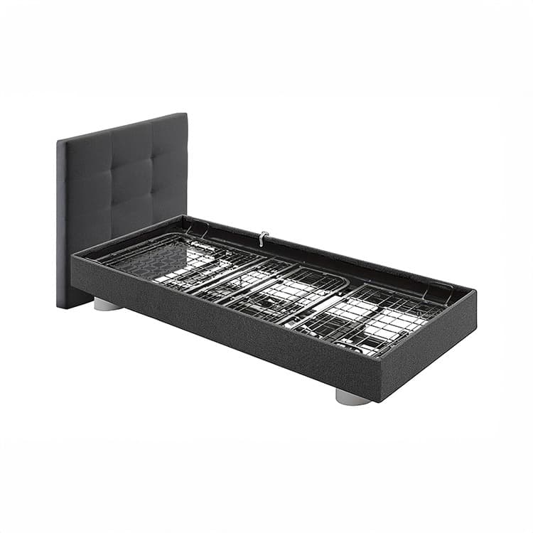 Deron Timeless Deluxe eenpersoons hoog-laagbed antraciet