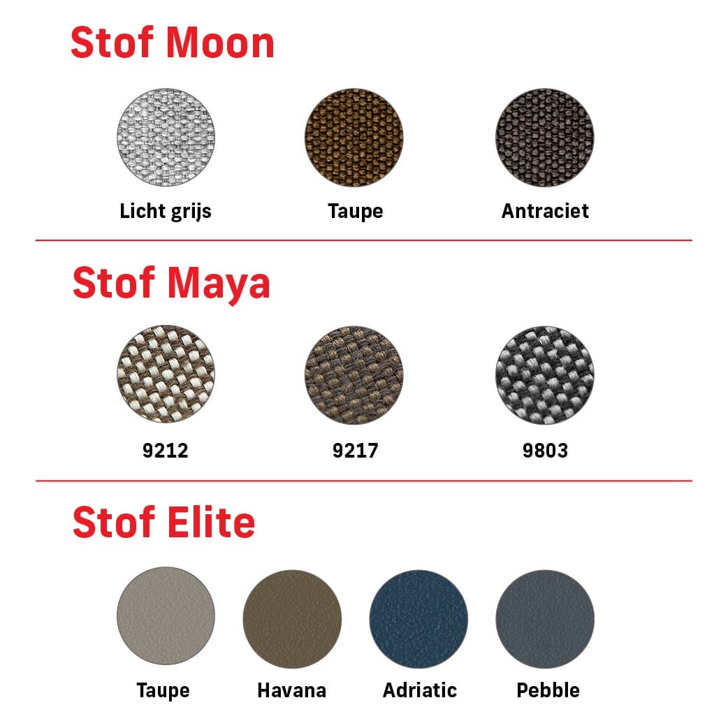 Deron Timeless eenpersoons hoog-laagbed stoffen