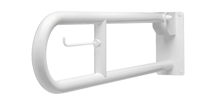 Toiletrolhouder tbv SecuCare toiletbeugel opklapbaar