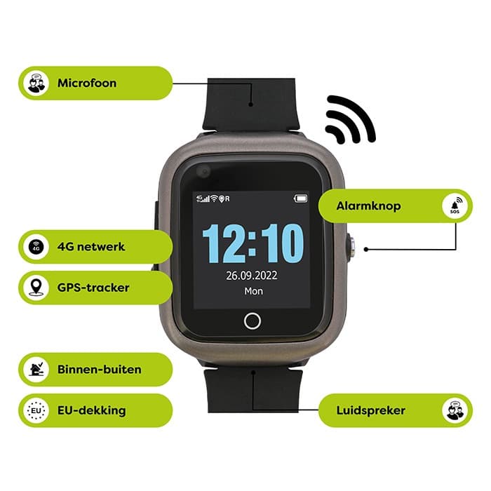 Wuzzi Alert Indi alarmhorloge startpakket