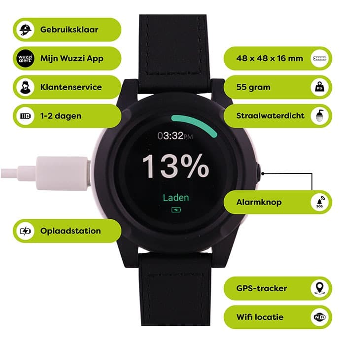 Wuzzi Alert Orion alarmhorloge startpakket