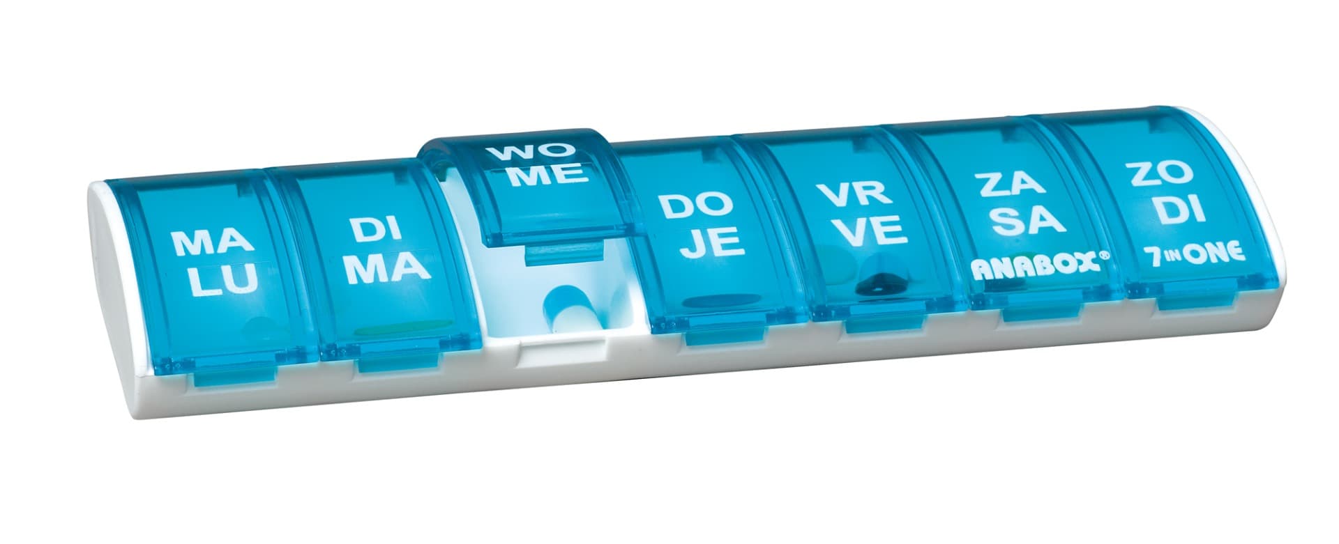 Anabox medicijndoos weekbox