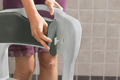 Rugbekleding Etac Swift (grijs)