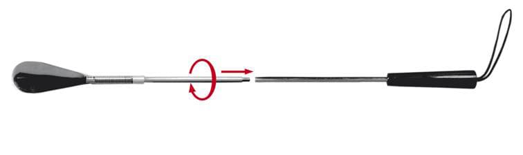 Schoenlepel met veermechanisme