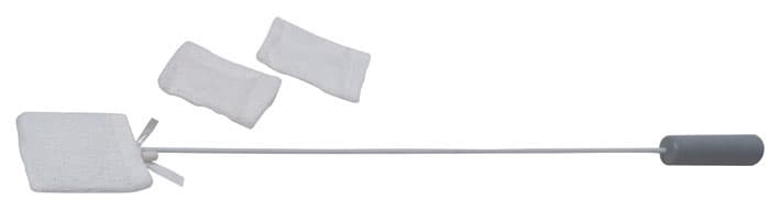 Teenwasser op steel 71cm incl 2 badstofhoesjes