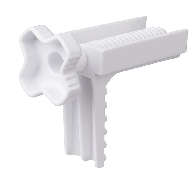 Klemmen voor de secucare toiletverhoger detail inzoom