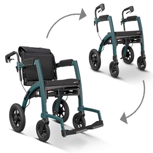 rollz motion performance rollator en rolstoel in 1