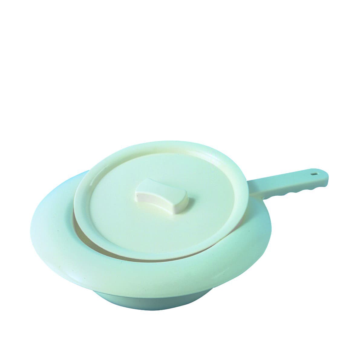 Ondersteek van kunststof met deksel