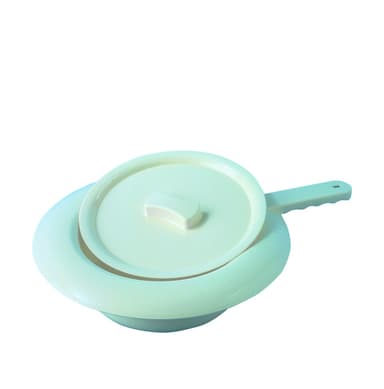 Ondersteek van kunststof met deksel