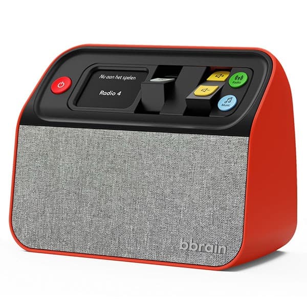 BBrain muziekspeler grote knoppen