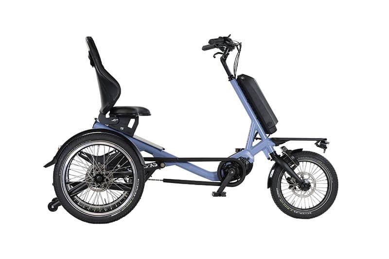 Huka Cortes XS driewielfiets voor klein volwassenen of kinderen blauw