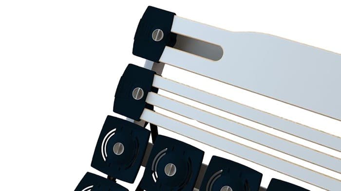 Lamel of latten van de schotelbodem ComfortFlex plus