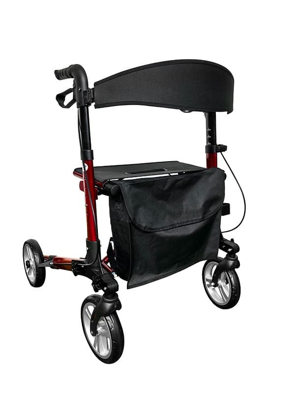 Dyna Adagio rollator rood hoofdbeeld
