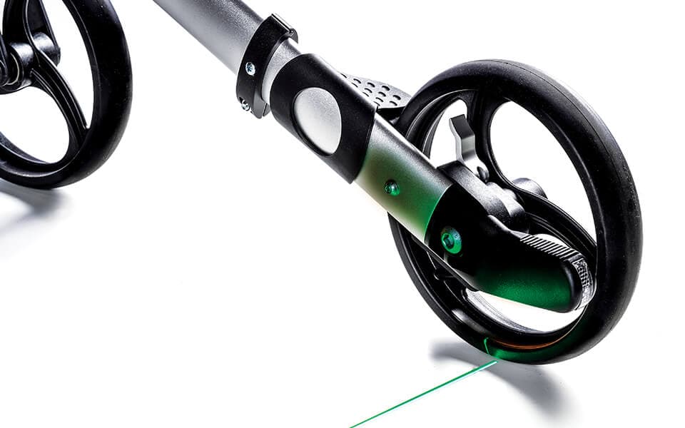 Gemino 30 parkinson rollator laserlijn detailfoto