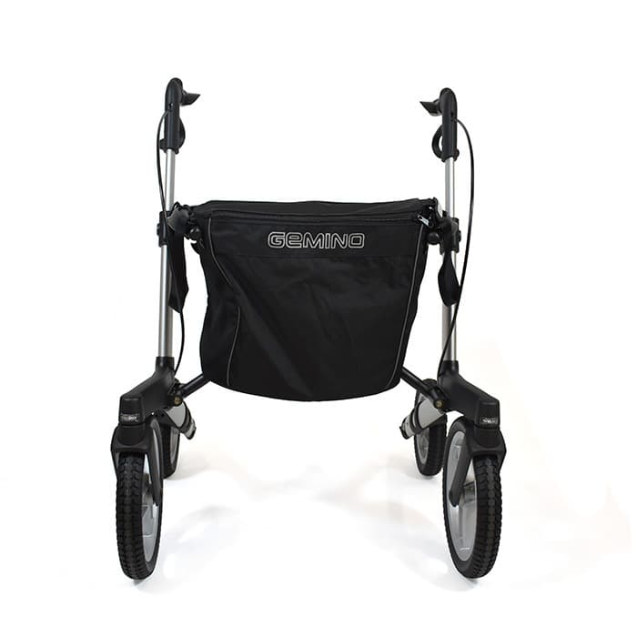 Gemino 60 ATR outdoor rollator voorkant